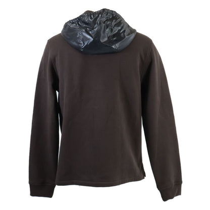 Hermes Nylon Trim Zip Up Hoodie — view 4