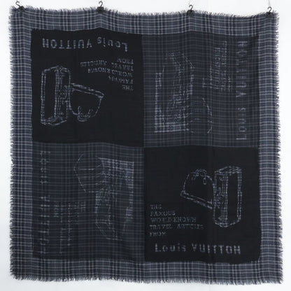 Louis Vuitton Plaid Letter Sling Scarf — view 2