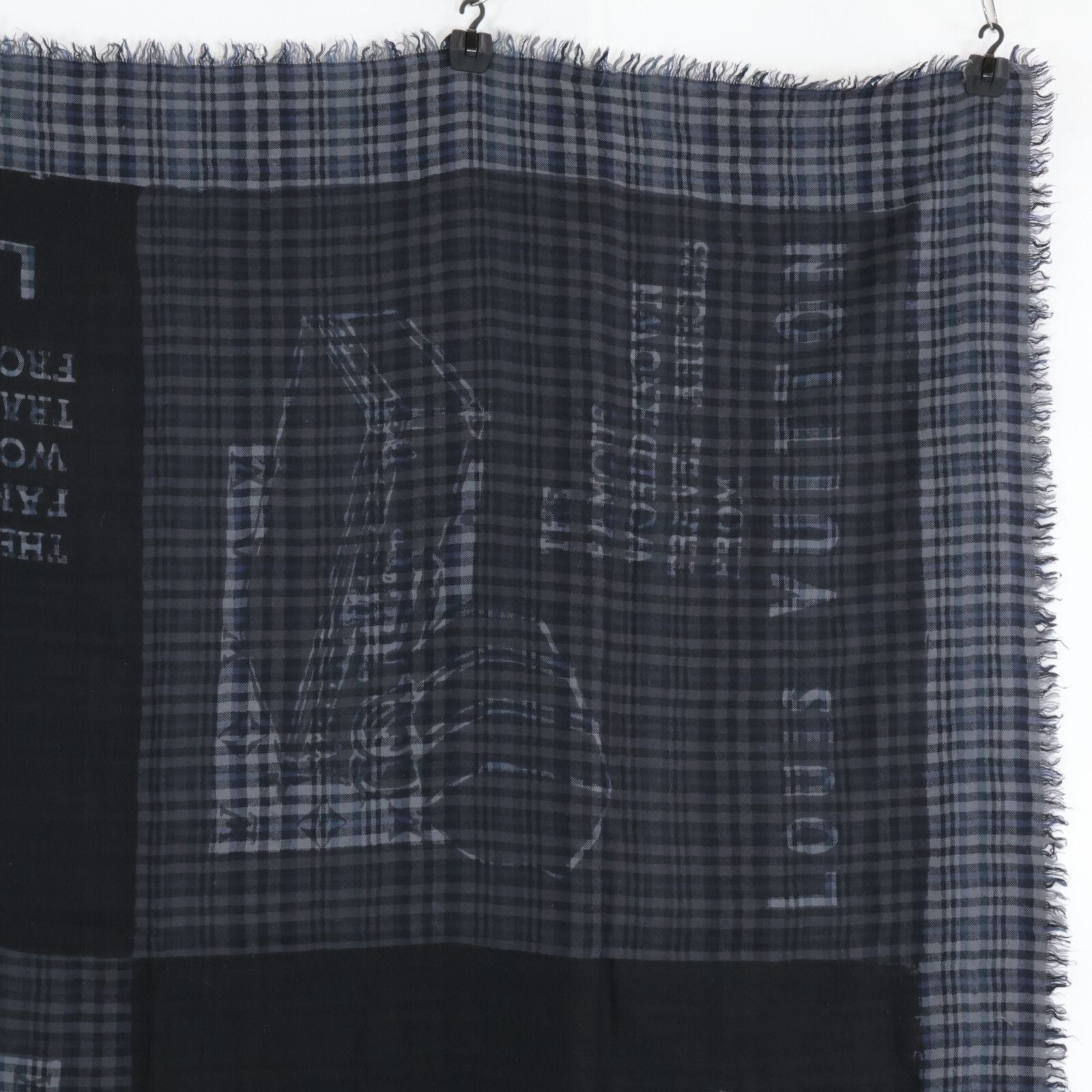 Louis Vuitton Plaid Letter Sling Scarf — view 4