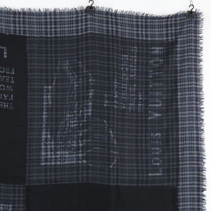 Louis Vuitton Plaid Letter Sling Scarf — view 4