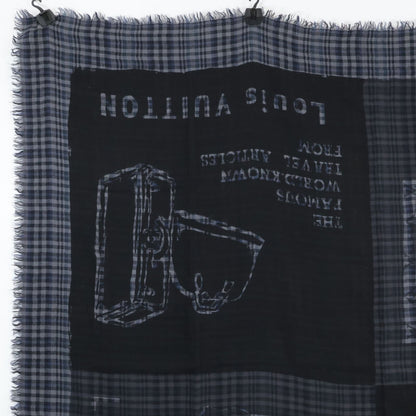 Louis Vuitton Plaid Letter Sling Scarf — view 3