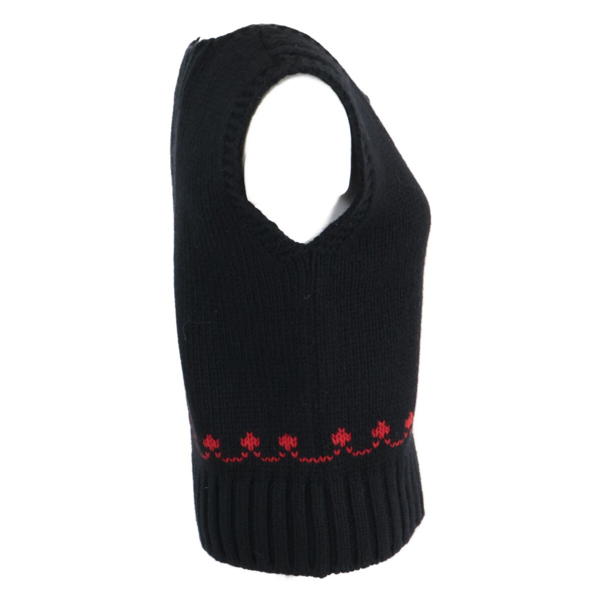 Dior Cashmere Wool Rabbit Knit Sweater — view 4