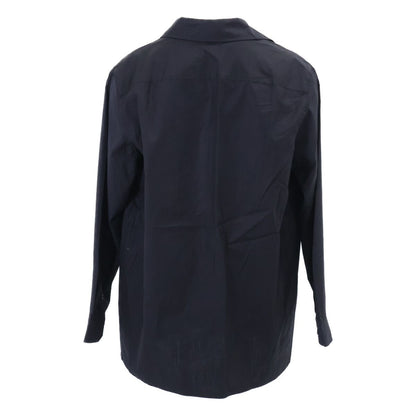Hermes Cotton Vals Pullover Long Sleeve Shirt 38 Sweater — view 3