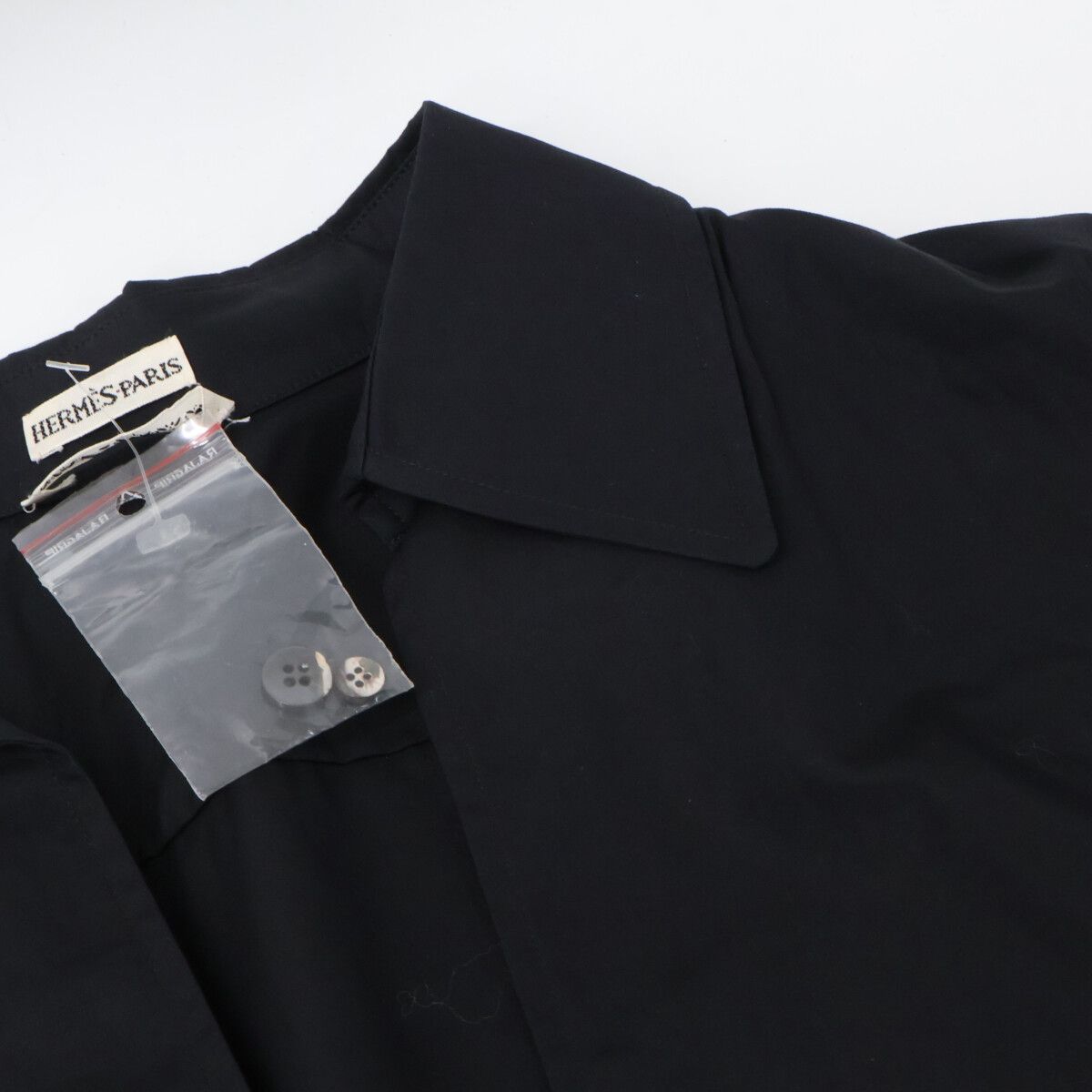Hermes Cotton Vals Pullover Long Sleeve Shirt 38 Sweater — view 8