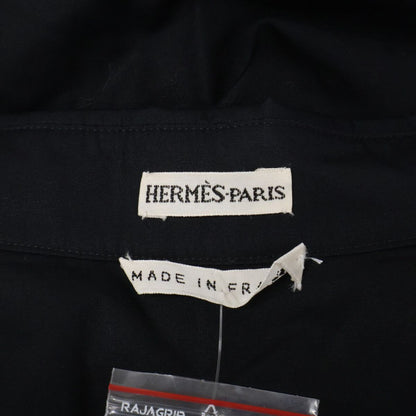 Hermes Cotton Vals Pullover Long Sleeve Shirt 38 Sweater — view 5