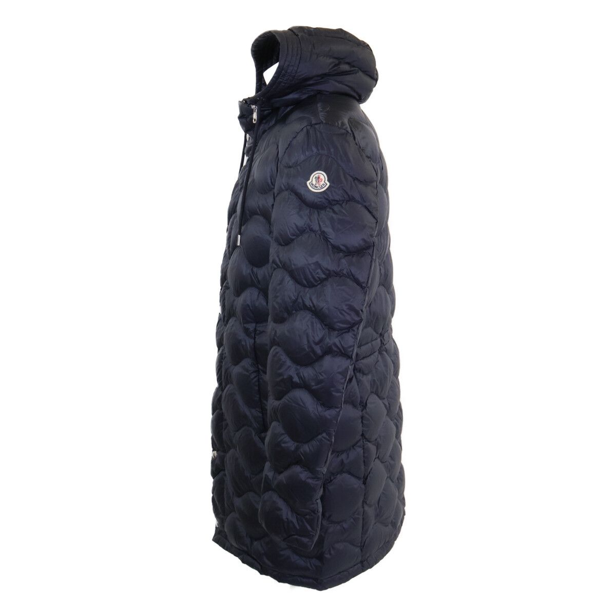Moncler Duboc Quilted Down Jacket 3 with Hood — view 2