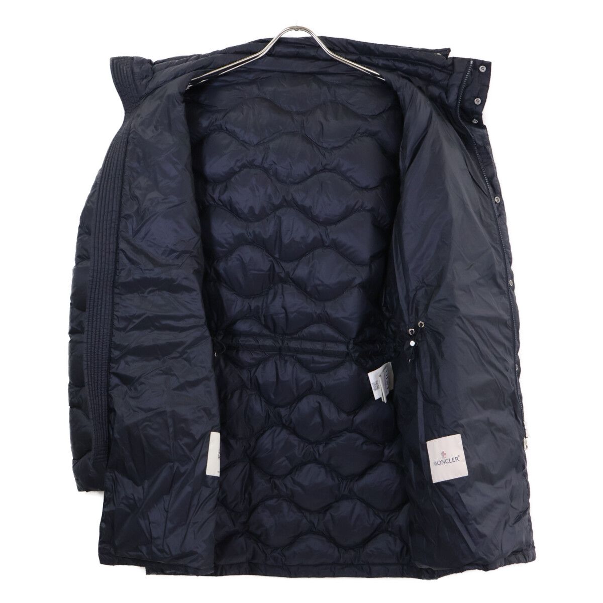 Moncler Duboc Quilted Down Jacket 3 with Hood — view 4
