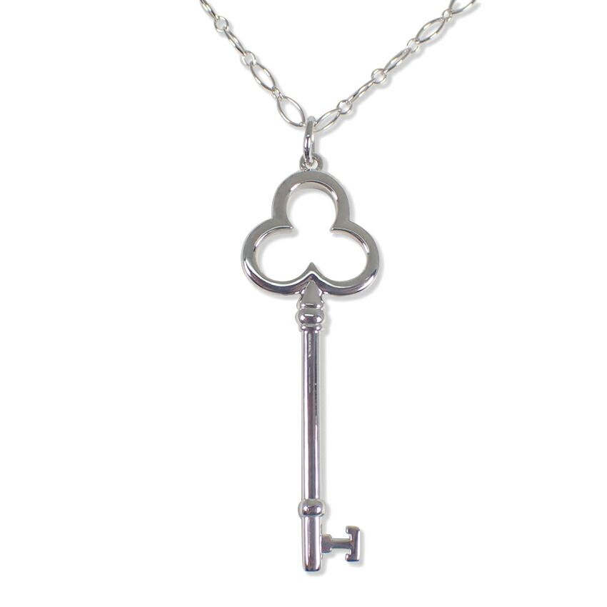 Tiffany & Co Trefoil Key Chain Pendant