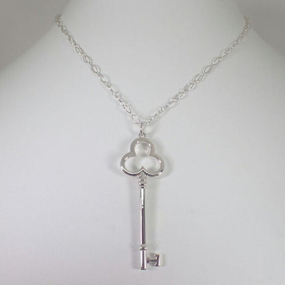 Tiffany & Co Trefoil Key Chain Pendant — view 2