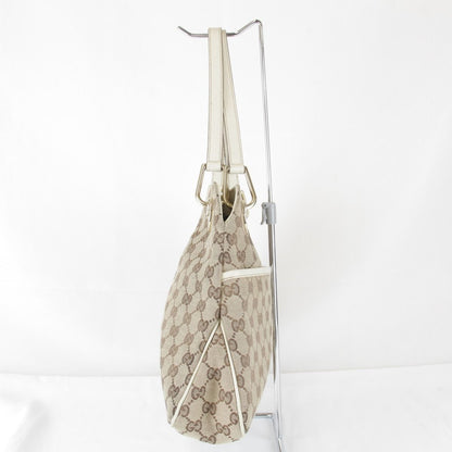 Gucci Tote GG Canvas Leather Brown — view 3