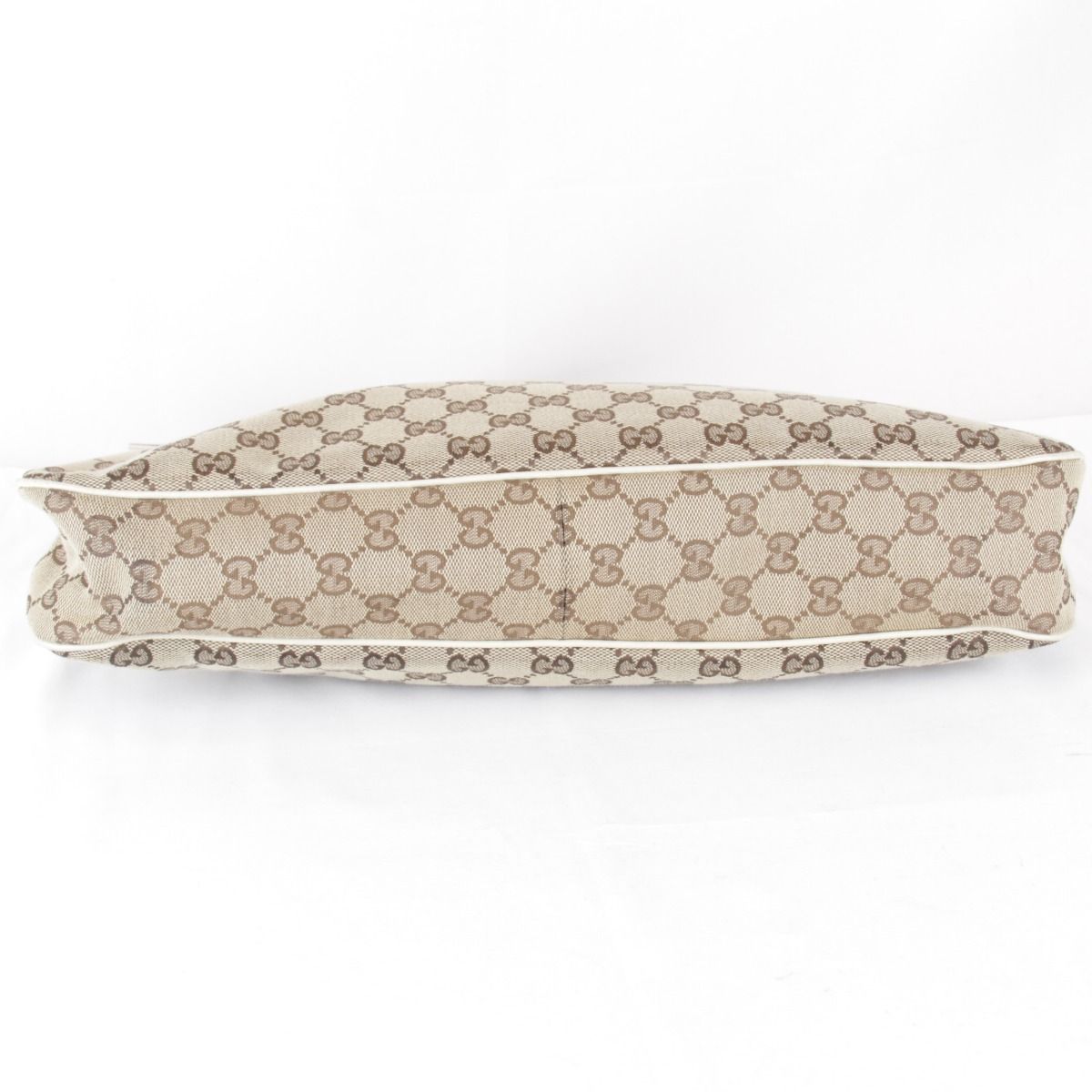 Gucci Tote GG Canvas Leather Brown — view 7