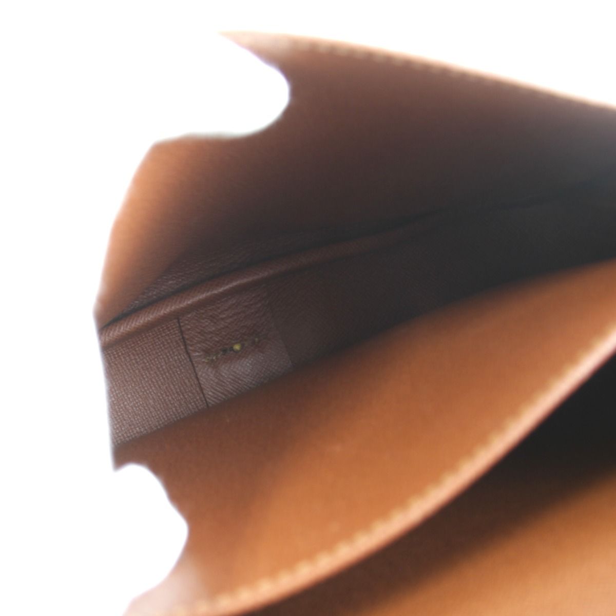 Louis Vuitton Cartouchiere GM Shoulder Bag Monogram Canvas Brown — view 8