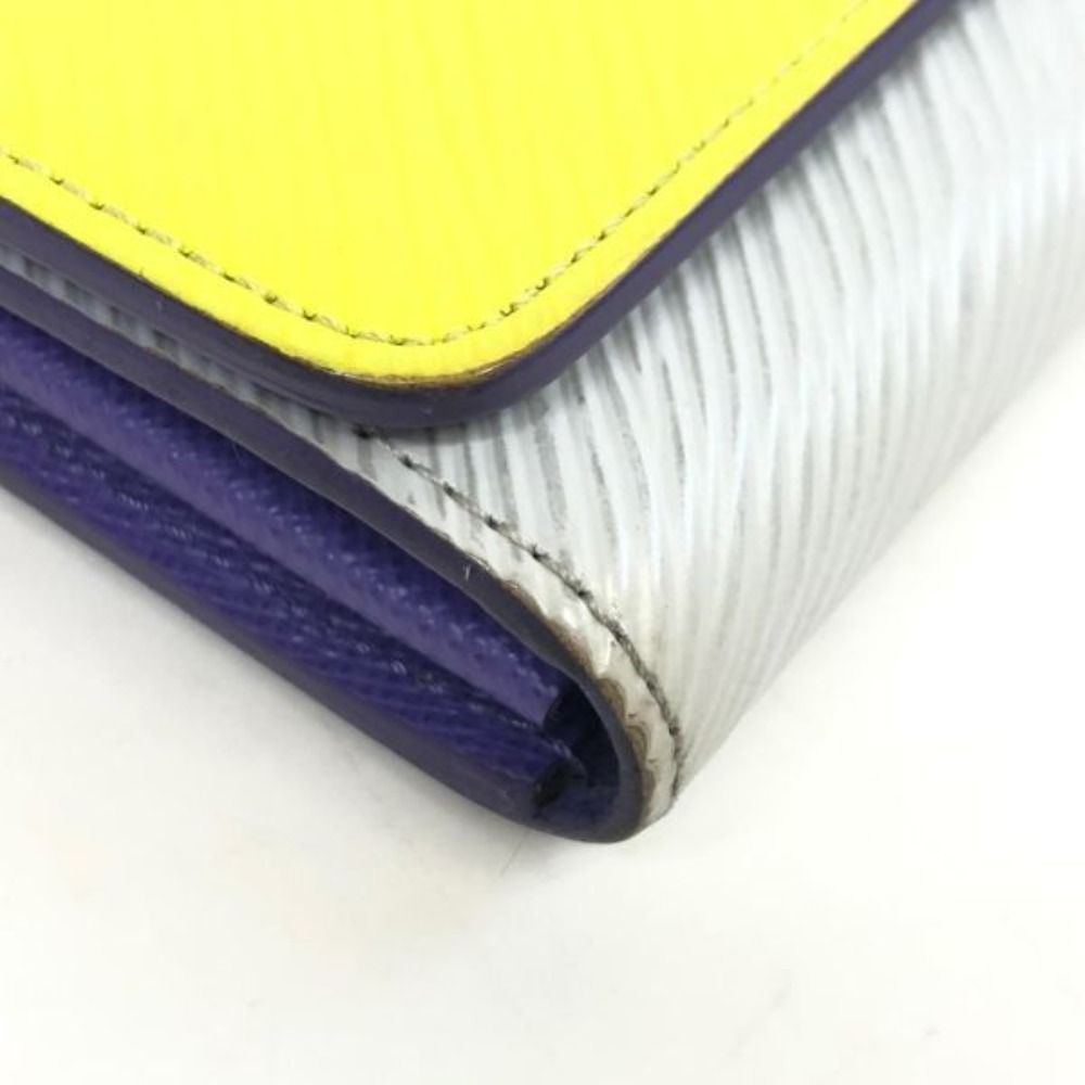 Louis Vuitton Portefeuille Twist Epi Wallet Yellow — view 4