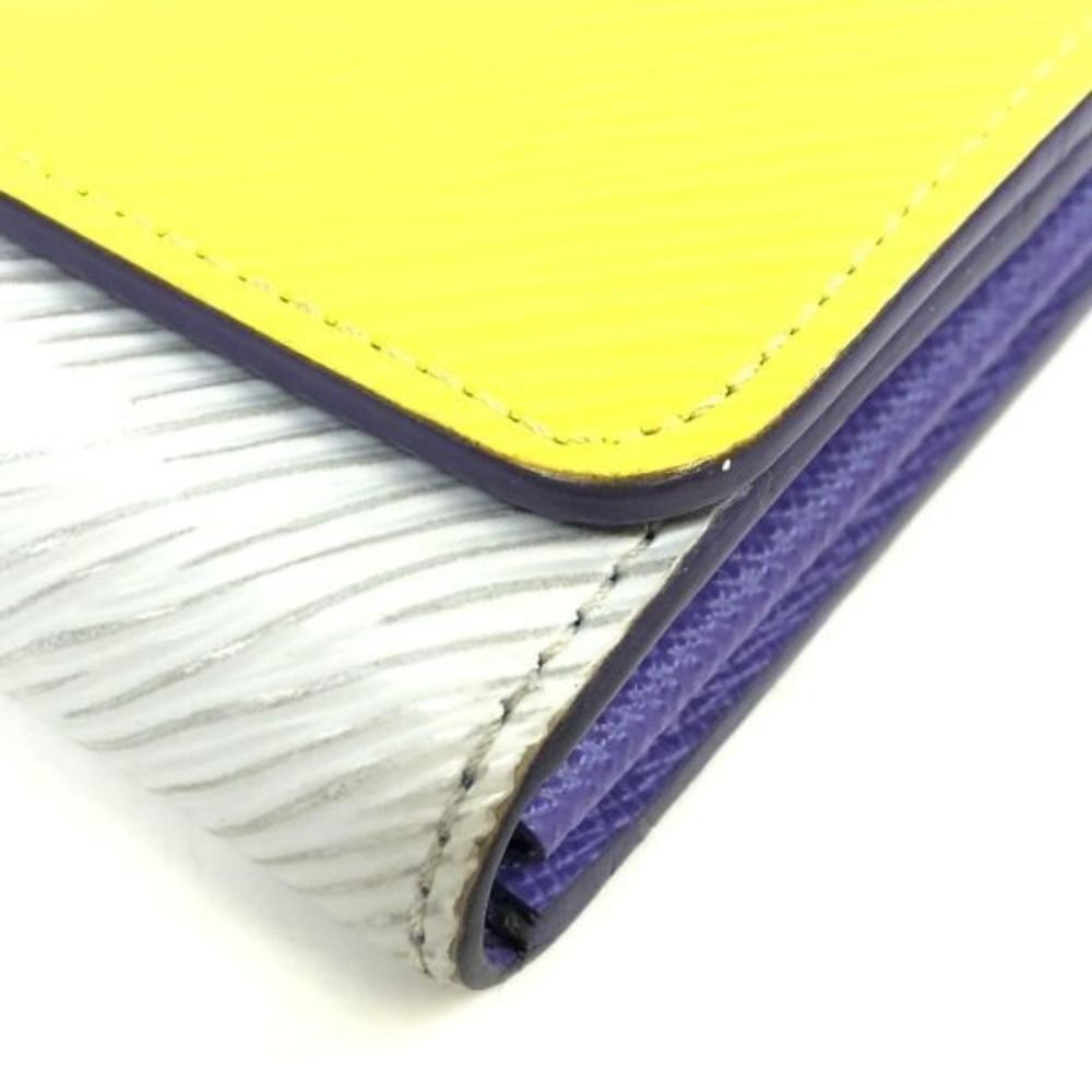 Louis Vuitton Portefeuille Twist Epi Wallet Yellow — view 3