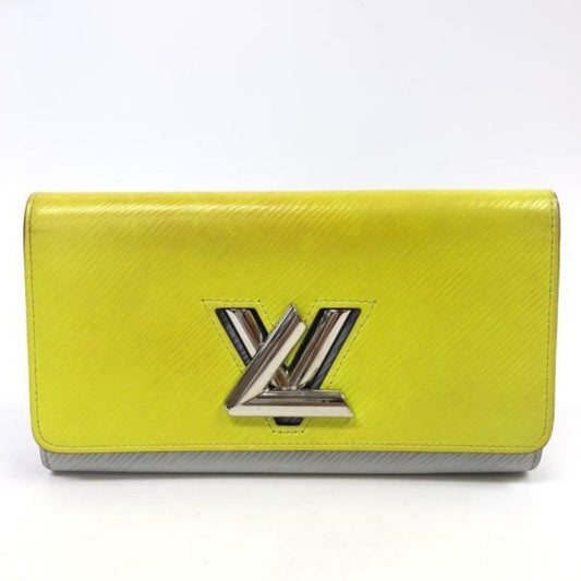 Louis Vuitton Portefeuille Twist Epi Wallet Yellow
