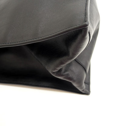 Saint Laurent North South Rib Gauche Tote Black — view 4