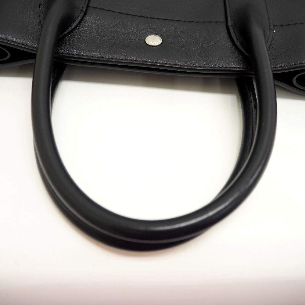 Saint Laurent North South Rib Gauche Tote Black — view 5
