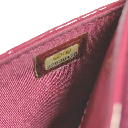 Chanel Chain Shoulder Bag Red — view 8