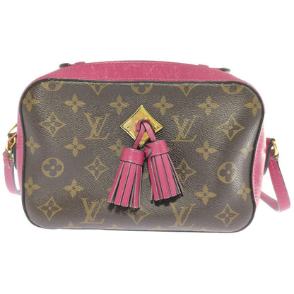 Louis Vuitton Monogram Saintonge Shoulder Bag Brown