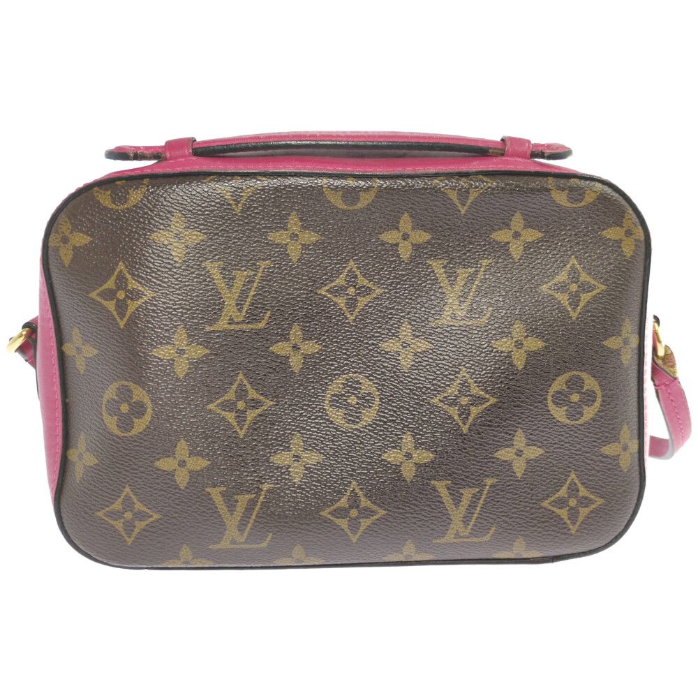 Louis Vuitton Monogram Saintonge Shoulder Bag Brown — view 3