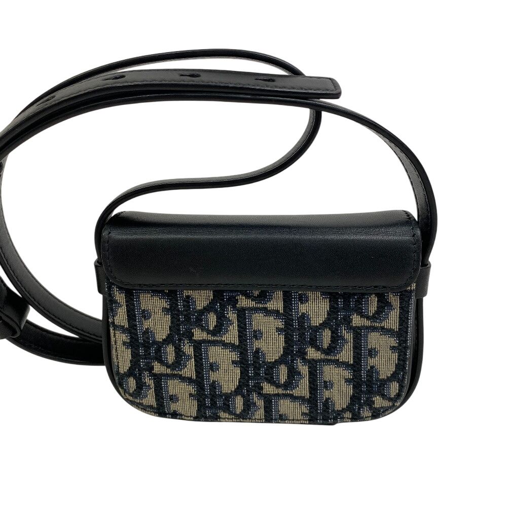 Dior O-Oblique Shoulder Bag Black — view 2