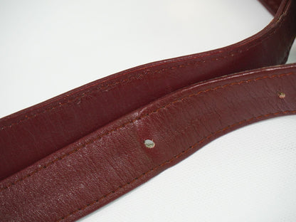 Cartier Must Line Shoulder Bag Leather Bordeaux — view 4