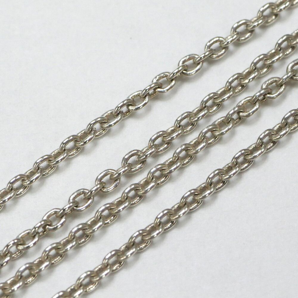 Tiffany & Co Elsa Peretti Bird Top Necklace Silver 41 cm — view 8