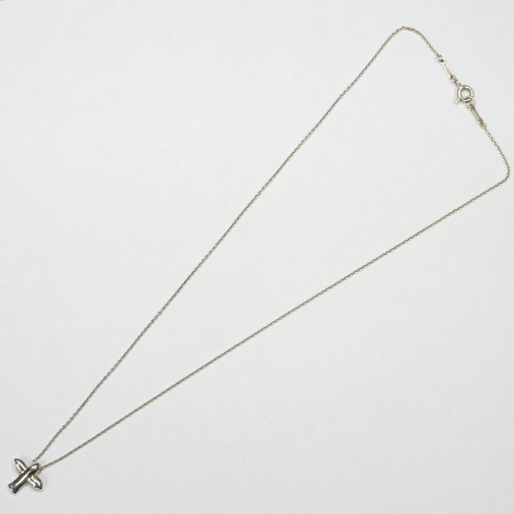 Tiffany & Co Elsa Peretti Bird Top Necklace Silver 41 cm — view 7