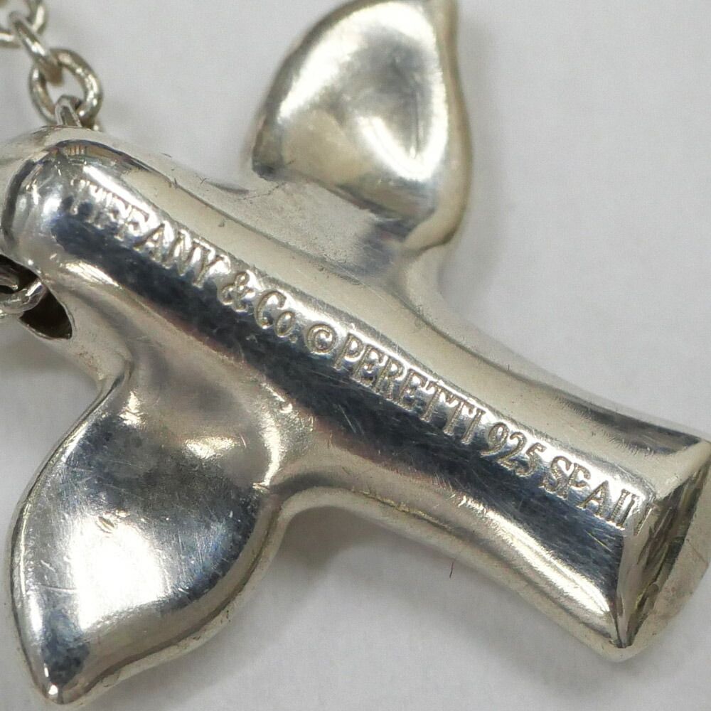 Tiffany & Co Elsa Peretti Bird Top Necklace Silver 41 cm — view 5