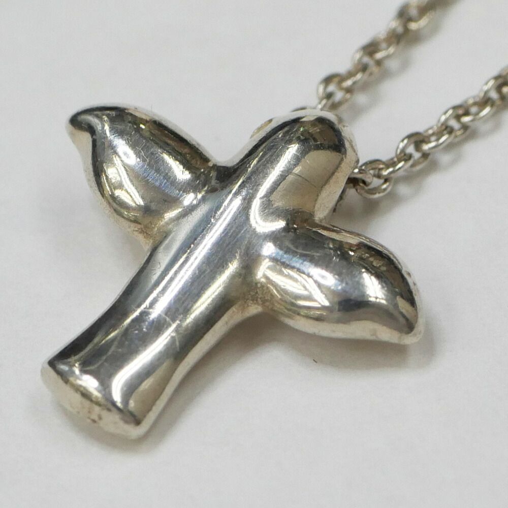 Tiffany & Co Elsa Peretti Bird Top Necklace Silver 41 cm — view 3