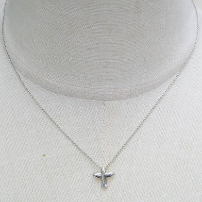 Tiffany & Co Elsa Peretti Bird Top Necklace Silver 41 cm — view 6