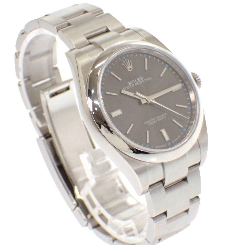 Rolex Oyster Perpetual Watch Stainless Steel Gray Dacrodium Automatic Winding — view 4