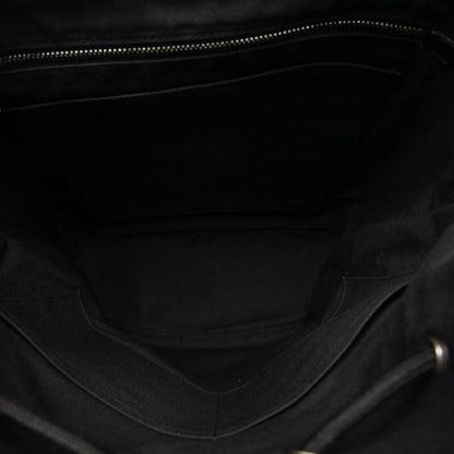 Louis Vuitton Monogram Macassar Christopher PM Backpack Brown Noir Black Leather — view 4