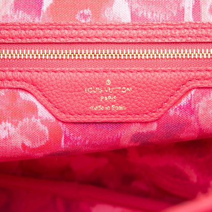 Louis Vuitton Monogram Ikat Flower Neverfull MM Tote Shoulder Bag Brown Rose — view 6