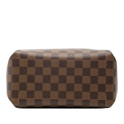 Louis Vuitton Damier Belmont NV BB 2-Way Shoulder Bag Brown Leather — view 3
