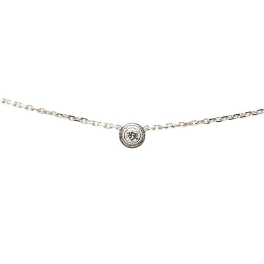 Cartier Diamant Leger d'Amour XS Necklace 18k White Gold