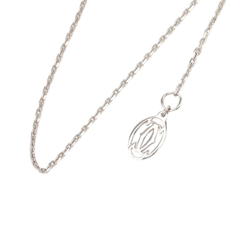 Cartier Diamant Leger d'Amour XS Necklace 18k White Gold — view 5
