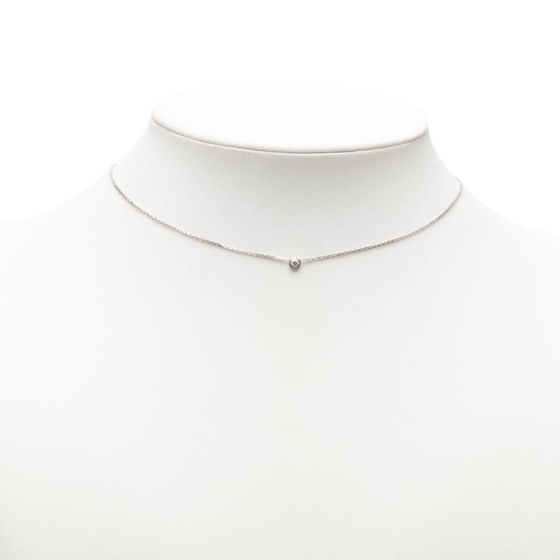 Cartier Diamant Leger d'Amour XS Necklace 18k White Gold — view 6
