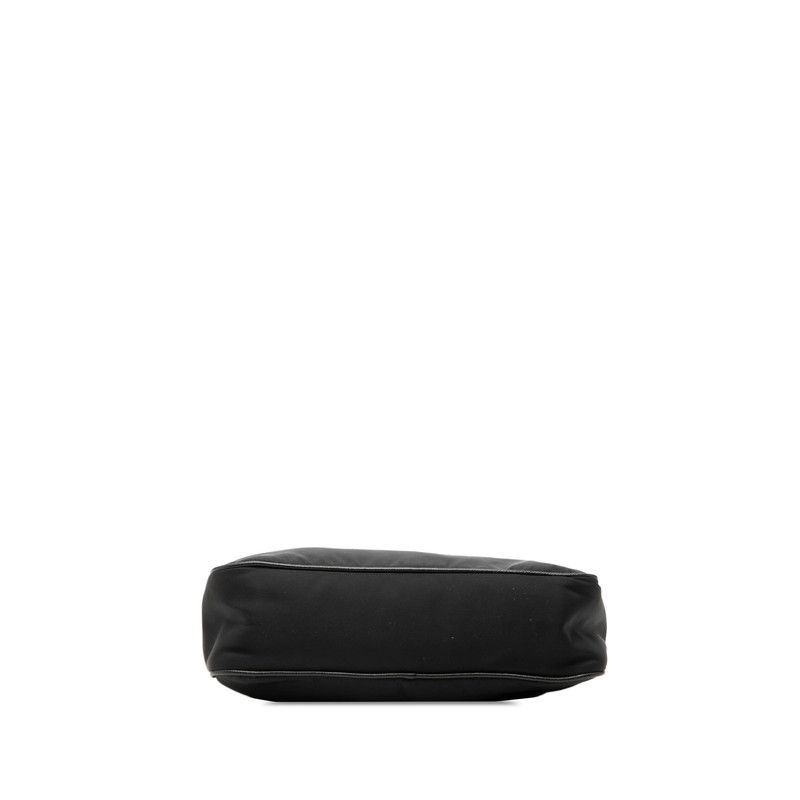 Prada Re Edition Chain 2-Way Shoulder Bag Black Nylon Leather — view 3