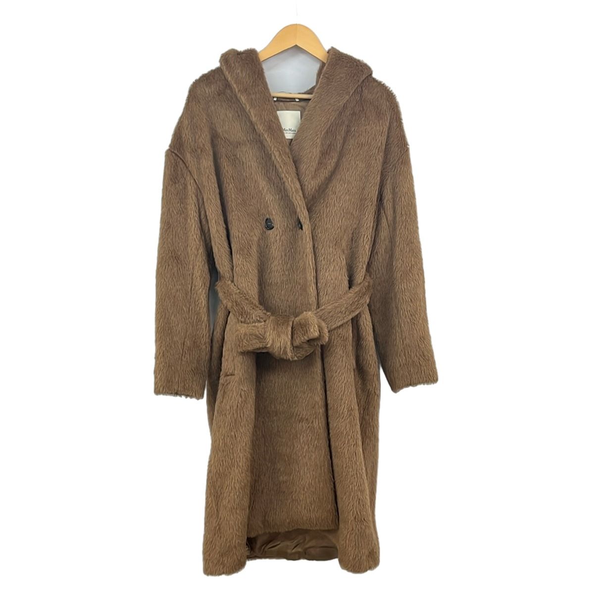 Max Mara S Coat 42 M Brown Long Sleeve Winter