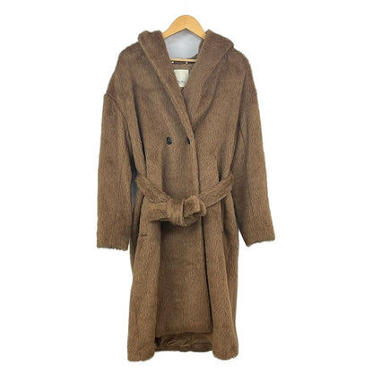 Max Mara S Coat 42 M Brown Long Sleeve Winter