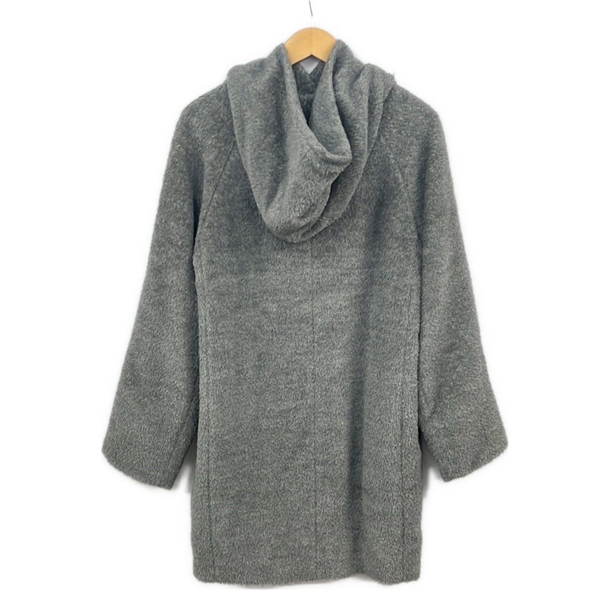 Max Mara Studio Coat 40 M Gray Long Sleeve Winter — view 2