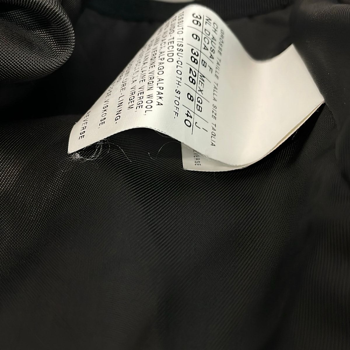 Max Mara Studio Coat 40 M Gray Long Sleeve Winter — view 6