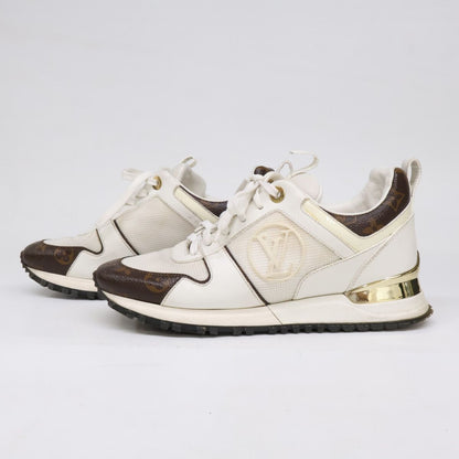 Louis Vuitton Run Away Patent Monogram Canvas Sneakers