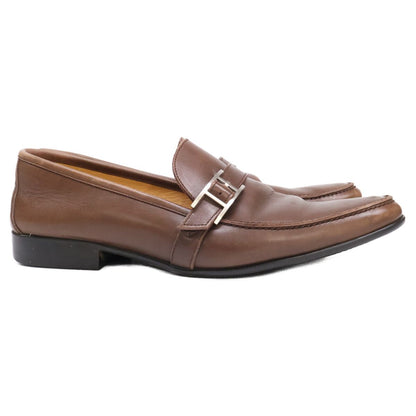 Hermes Hapi Leather Loafers — view 4