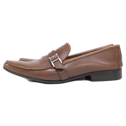 Hermes Hapi Leather Loafers — view 2