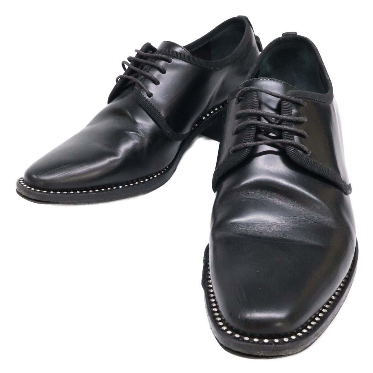 Dior Rhinestone Sole Leather Dress Shoes
