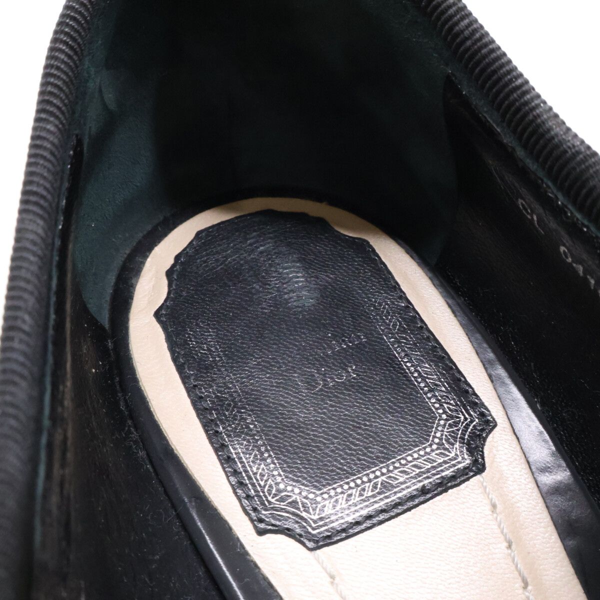 Dior Rhinestone Sole Leather Dress Shoes — view 8