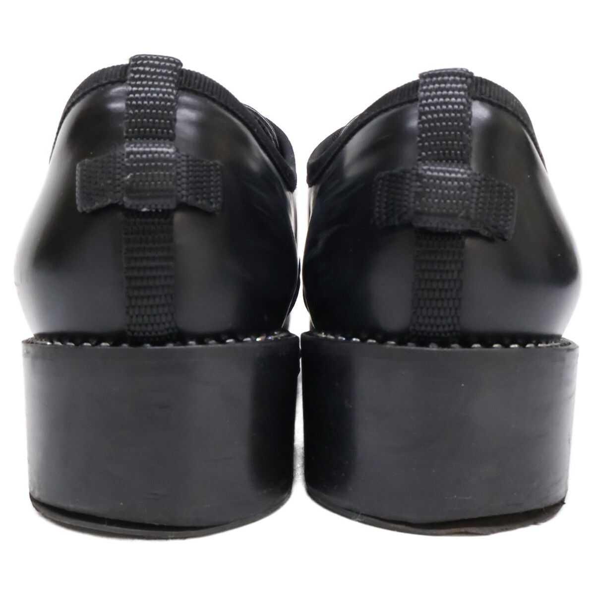 Dior Rhinestone Sole Leather Dress Shoes — view 3