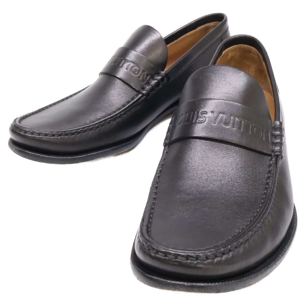Louis Vuitton Leather Loafers